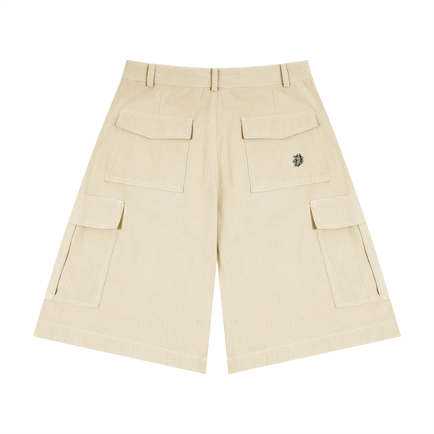 Unisex Woven Cargo Shorts