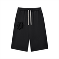 Relaxed Drawstring Three-quarter Sweatpants