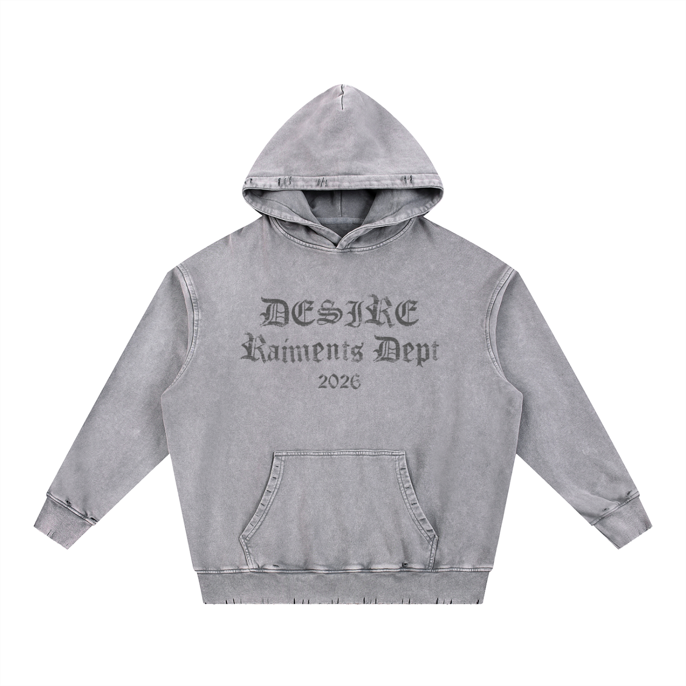 DESIRE snow washed hoodie