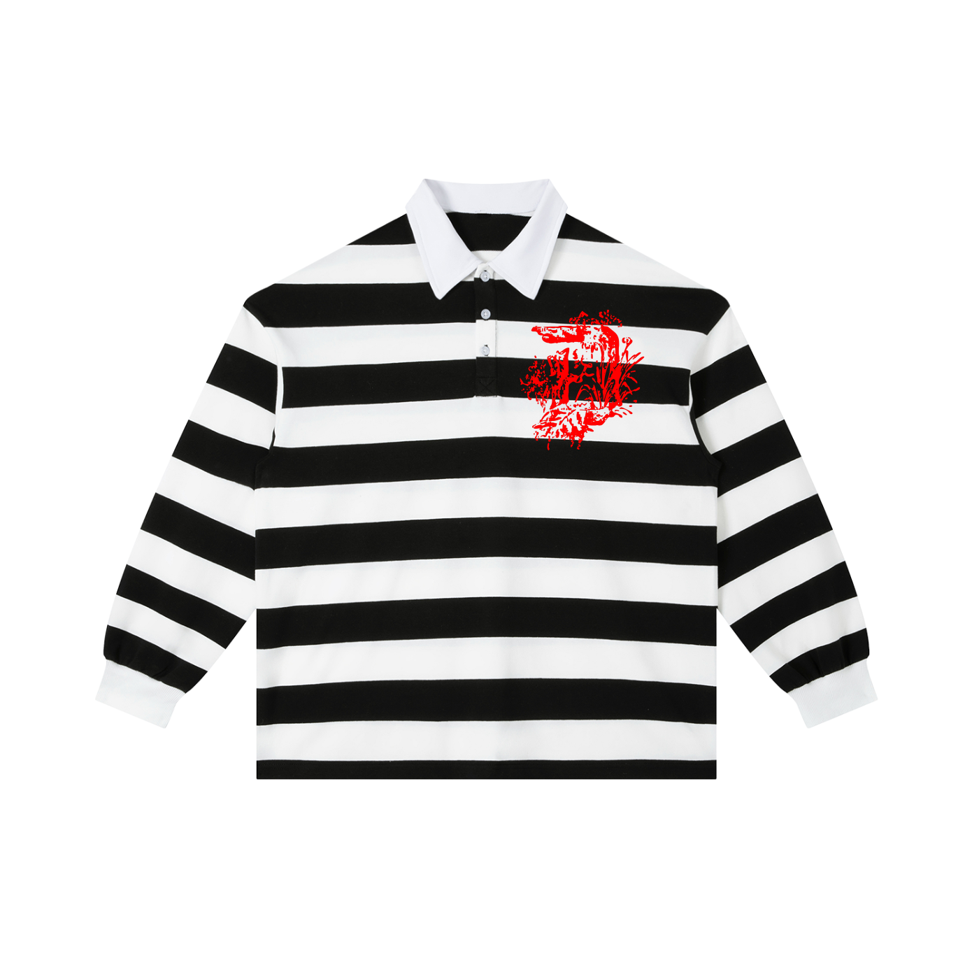DESIRE UNISEX STRIPED POLO
