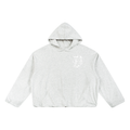 Boxy Gather-Hem Hoodie