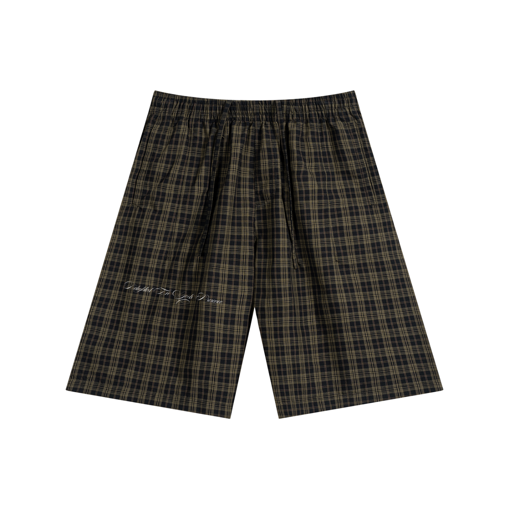 DESIRE "Delighted in God's Presence"  Plaid Shorts