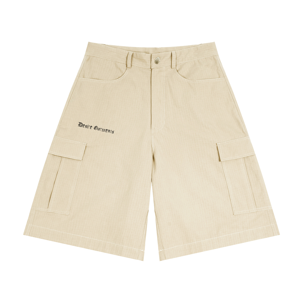 Unisex Woven Cargo Shorts