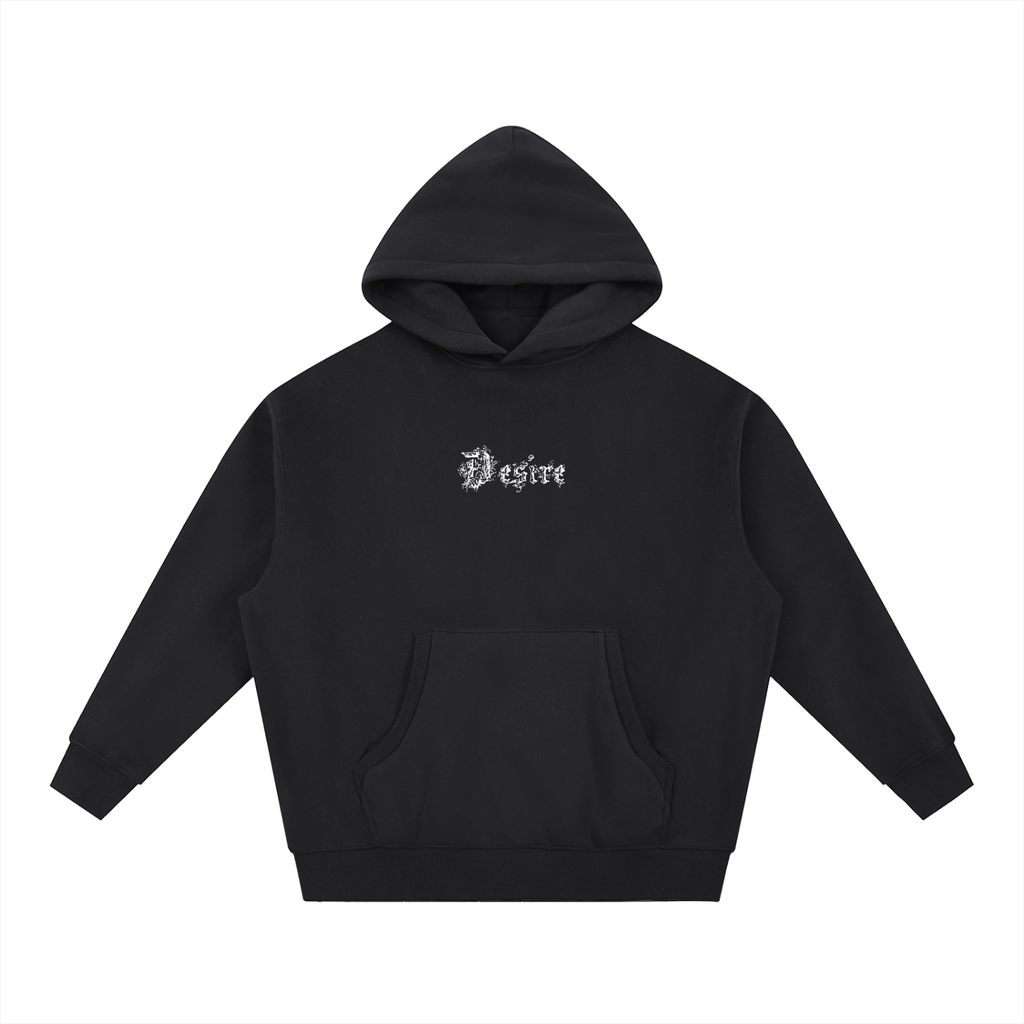 Essential Oversized Boxy Fit Fleece Hoodie