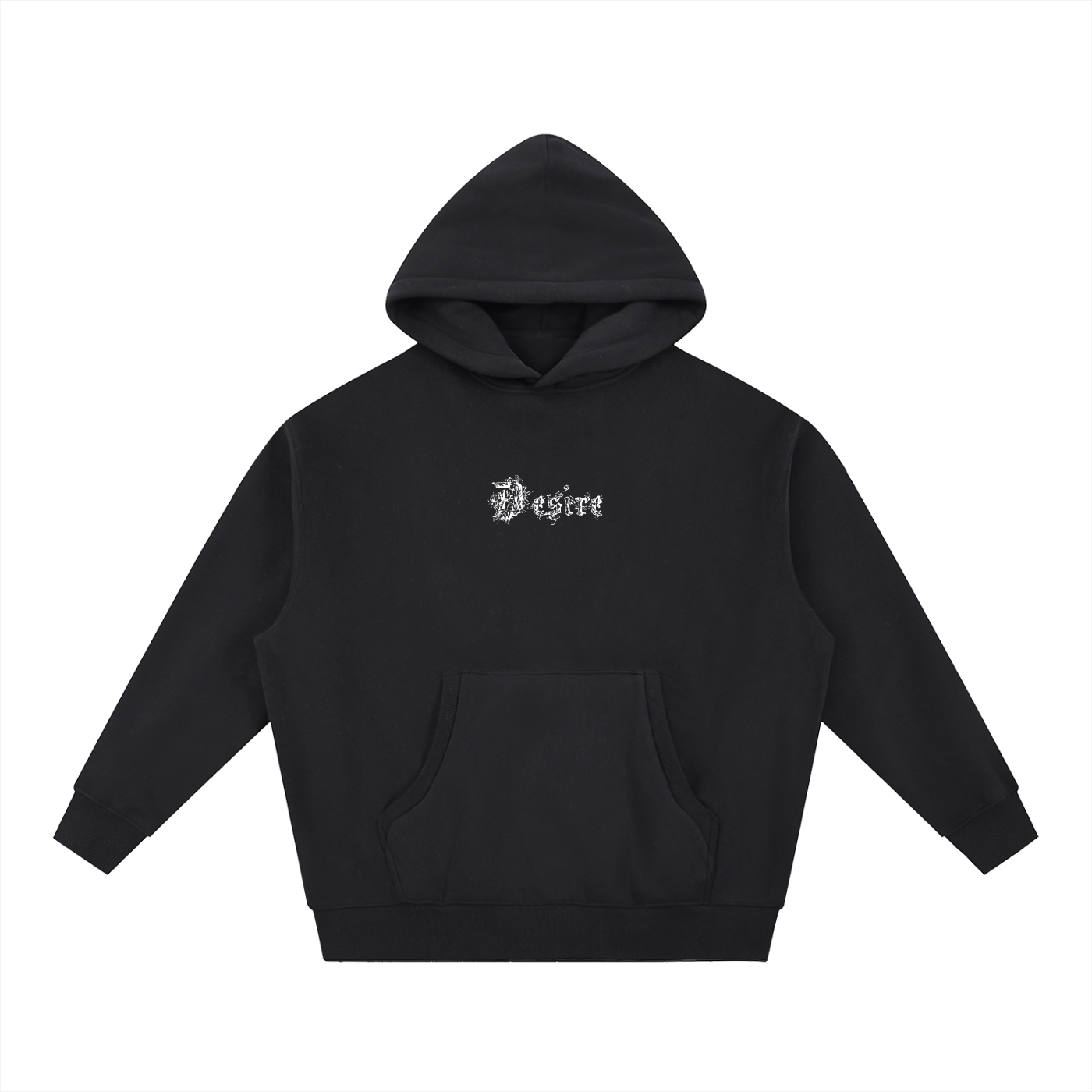 Essential Oversized Boxy Fit Fleece Hoodie