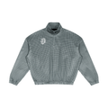 Unisex Plaid Quarter-Zip Sweatshirt