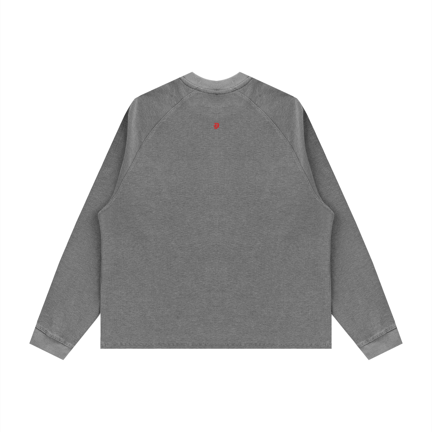 Unisex Vintage Wash Boxy  Waffle T-Shirt