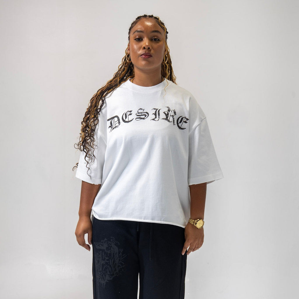DESIRE UNISEX DISTRESSED TEE