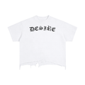 Vintage Wash Boxy Distressed Hem T-Shirt