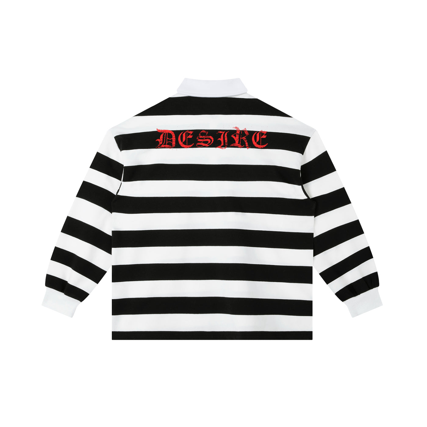 Color Block Stripe Polo Shirt
