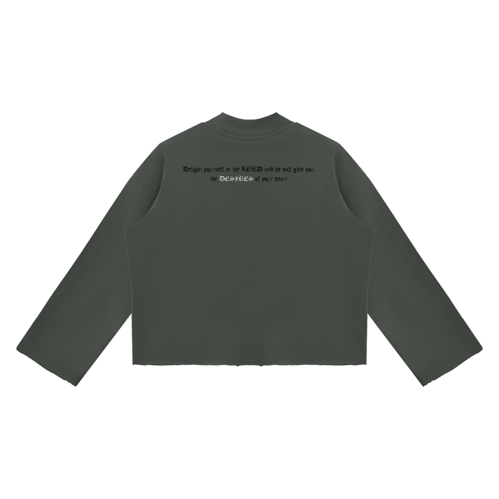 DESIRE RAW EDGE SWEATER