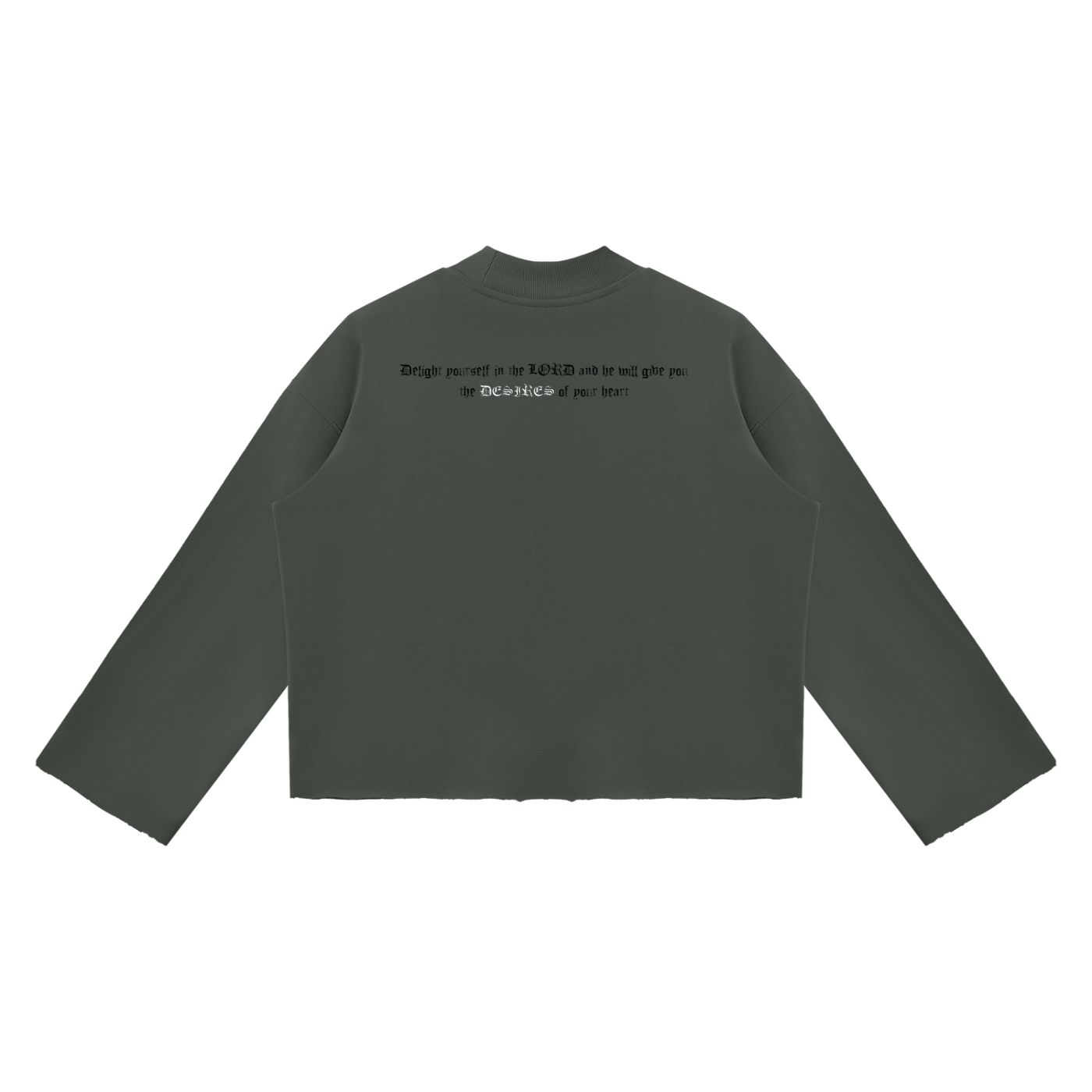 DESIRE RAW EDGE SWEATER